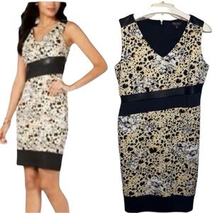 THALIA Leopard Animal Print Dress